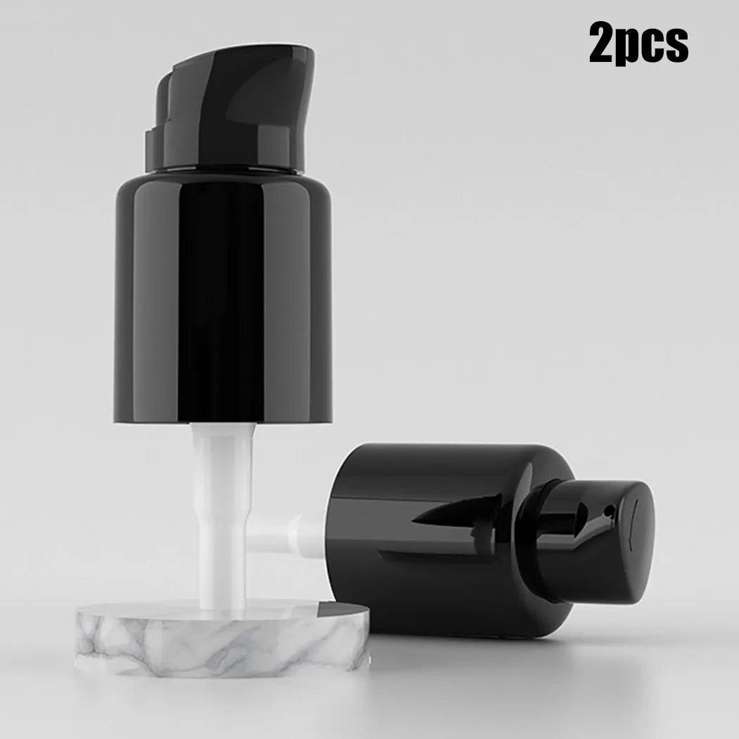 2 *Replacement pump Foundation Pump Cosmetics Delicate Double Wear Exquisite Newest Pack dustproof & reusable Soap lotion pumps