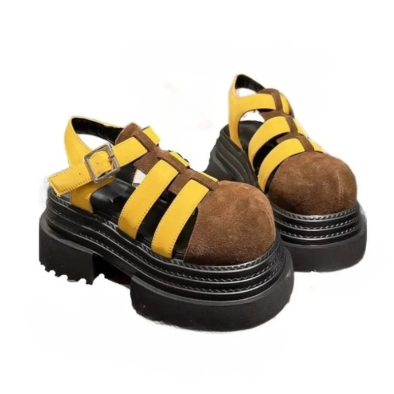 Flats Platform Sandals Women's Fashion Shoes Casual Slippers Woman Slingback New Sport Shoes Designer Beach Sandalias De Mujer