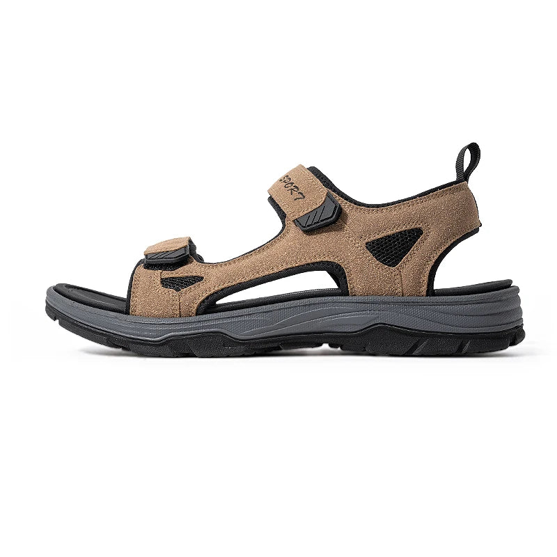 Summer Sandals for Men Breathable Outdoor Casual Sandalies Shoes Fashion Beach Non Slip Walking Shoes Size 40-46