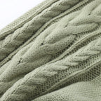 Men's Sweater Knitted Pants Solid Color Casual Pants Autumn Winter Warm  Knitted Slim Fit Pants for Male Long Pant