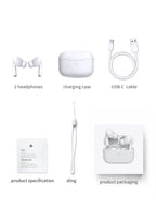 Wireless Headphones - for sports. Stereo sound, high-fidelity stereo music and microphone. Low-latency headphones.