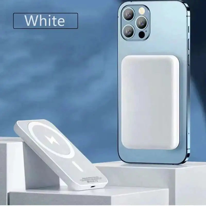 For Magsafe Power Bank 10000mAh Portable Auxiliary Spare External Magnetic Battery Pack Wireless Charger For Iphone 13 14 15 16