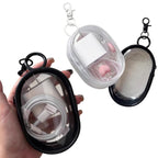 Compact Transparent Travel Cable Organizer Pouch - Storage Bag for Electronics Accessories Power Banks Chargers Headphones