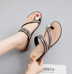 Woman Slippers Thick Platform Slides Outside Shoes For Women Top Designs Sandals Cheap Novelties Low Price Clappers On Offer
