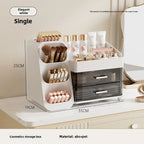 Cosmetics Storage Box Household Dressing Table Advanced Sense Large Capacity Lipstick Skin Care Compartment Shelf