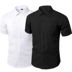 Men's Shirt Shirt Black Shirt Man T Shirt Shirts Men's Shirts Shirts Korean Clothing Shirt for Man Men's Shirts Thin Shirt