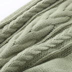 Men's Sweater Knitted Pants Solid Color Casual Pants Autumn Winter Warm  Knitted Slim Fit Pants for Male Long Pant