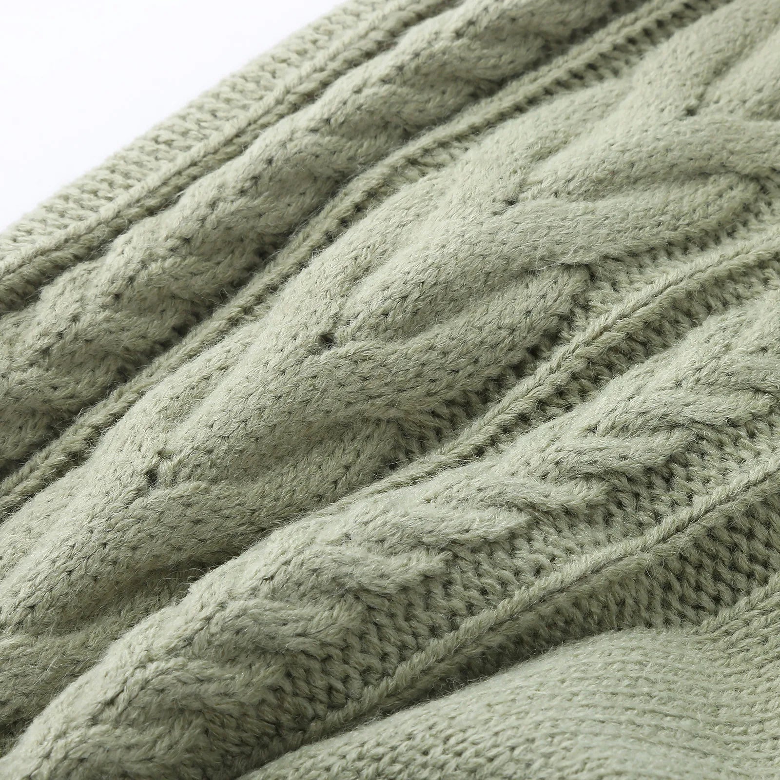 Men's Sweater Knitted Pants Solid Color Casual Pants Autumn Winter Warm  Knitted Slim Fit Pants for Male Long Pant