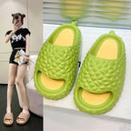 Women's Home Slippers 2023 New Arrivals Durian Slipper Summer Couples Casual Comfort Flip Flops Woman Flats Beach Shoes Slides