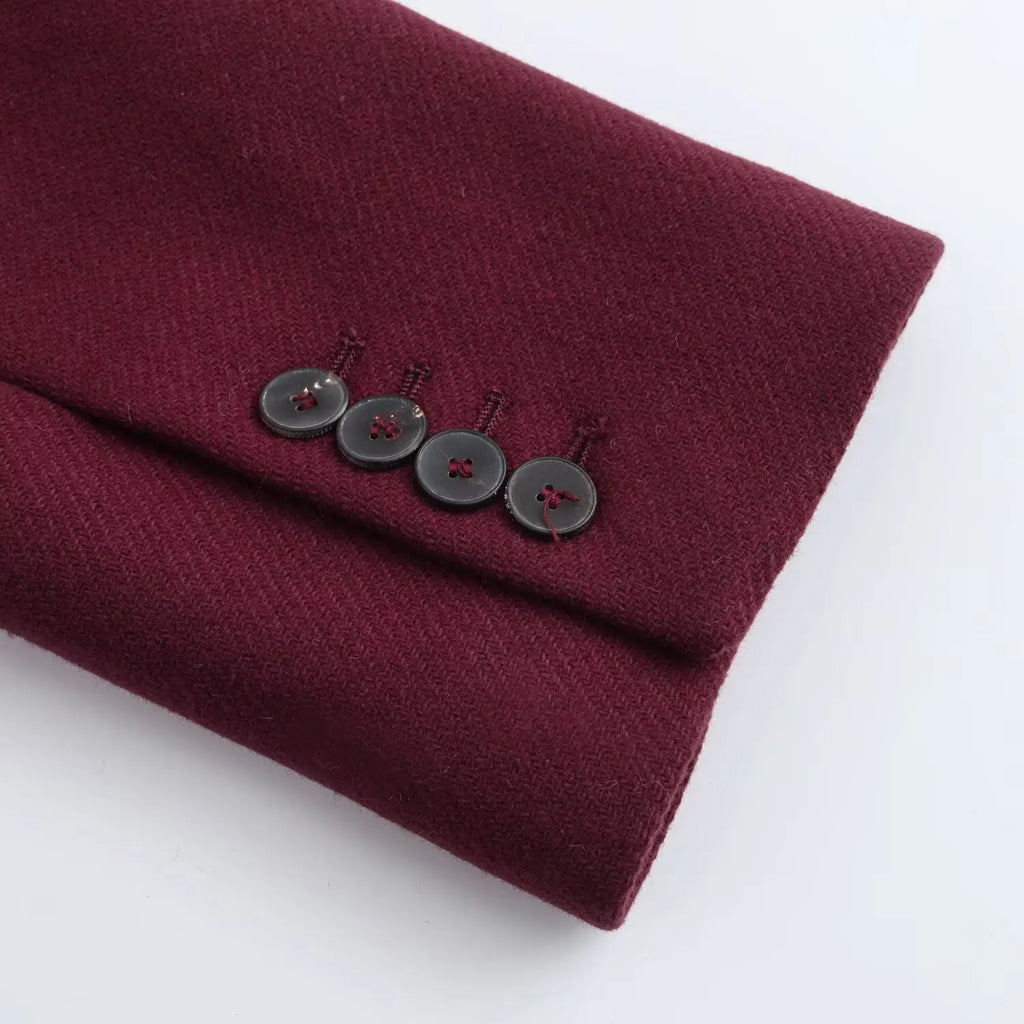 autumn and winter new women's clothing new fashion temperament pocket decoration loose slim blended coat jacket