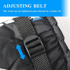 Winter Full Fingers Gloves for Men  Women  Warm Thicken Fleece Waterproof  Windproof Non  Slip for Skiing  Outdoor Running