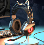 Headphones 3.5mm Wired Gaming Headset Earphones Music For PS4 Play Station 4 Game PC Chat computer With Microphone