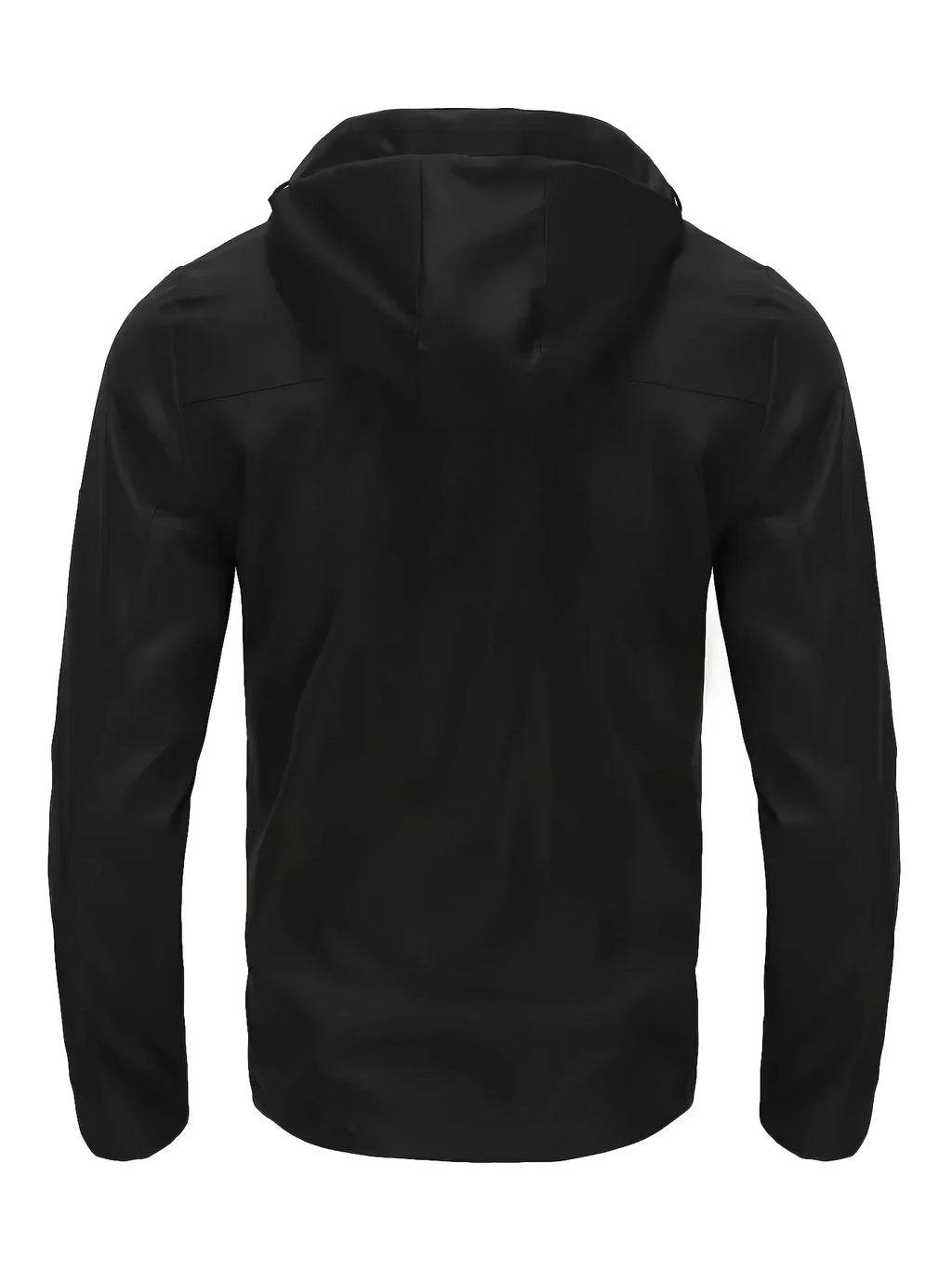 Men's Casual Hooded Jacket |   Sporty and College Style |   Multi-Season Zipper Jacket with Front Pockets |   Regular Version Sleeves, Suitable for Outdoor Activities and Dinner Parties