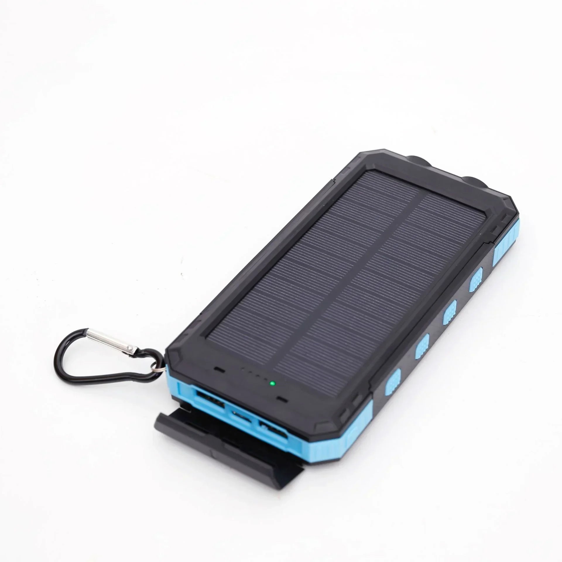 Solar Power Bank 20000mah Large Capacity Portable Charger Compatible with IOS Android USB-A and USB-C Fast Charging Powerbank