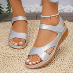 Women's Sandals Casual Summer Shoes Woman 2025 Summer Sandals Low Heels Sandals Comfortable Wedges Footwear Women