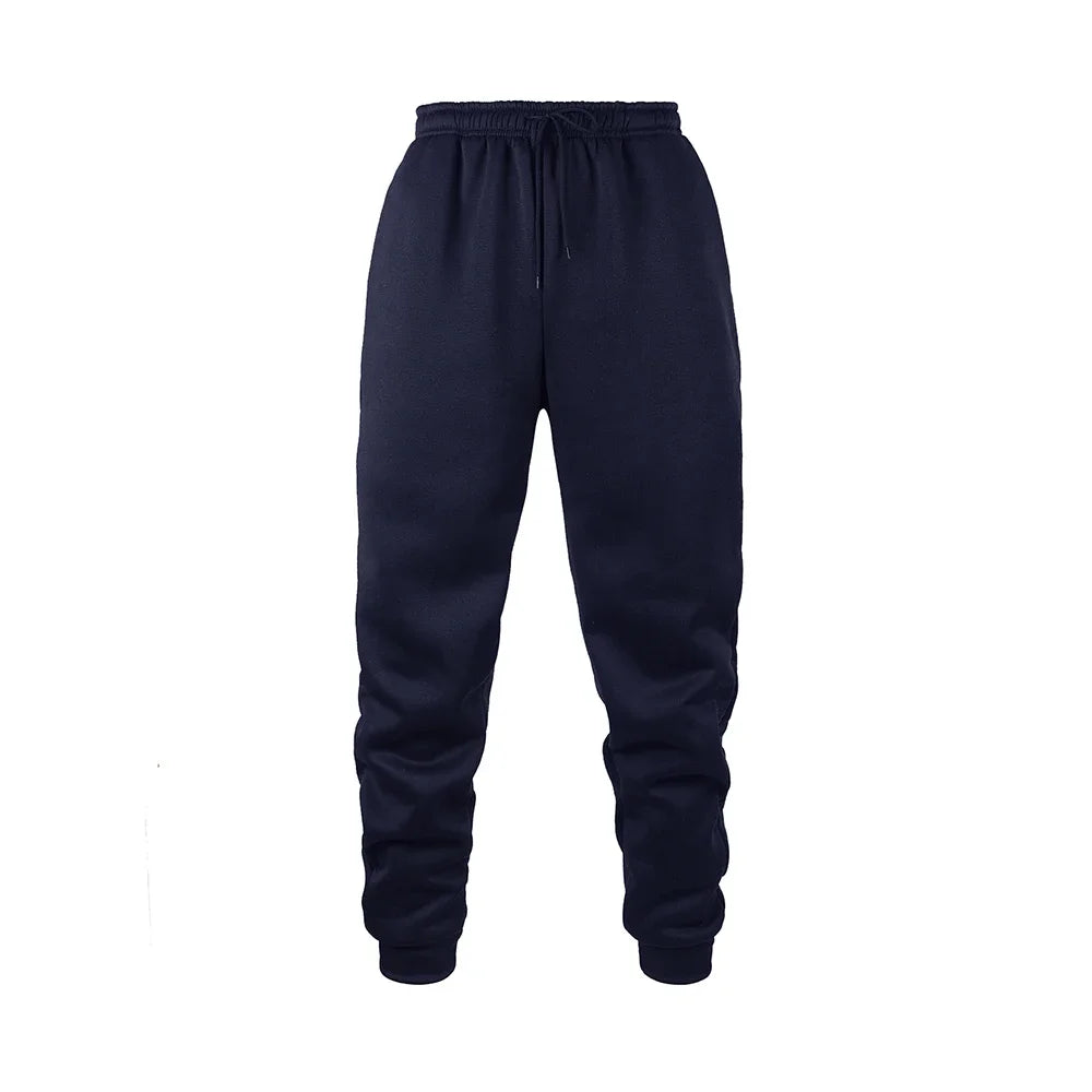 For Men Autumn and Winter Casual Jogging Pants Fleece Sweatpants for Soft and Comfortable Workout