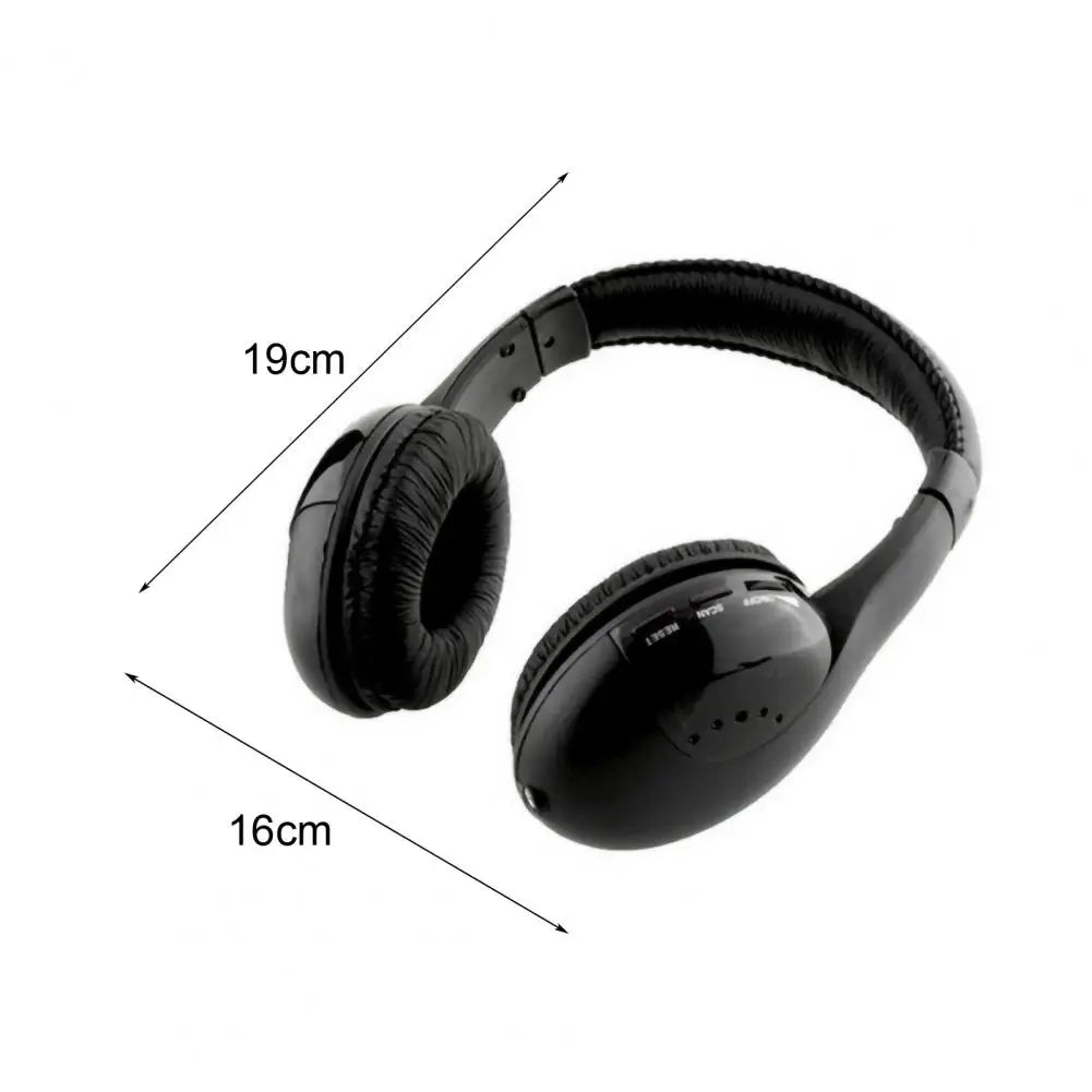 Stylish TV Headphone  Smart Durable Wireless Headset  PC TV Headphone Transmitter