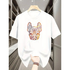 Mens Clothes Tee Shirt Homme Graphic T-Shirts Men Tshirt for Men Ropa Hombre French Matador Print Short Sleeved Round Neck 25979