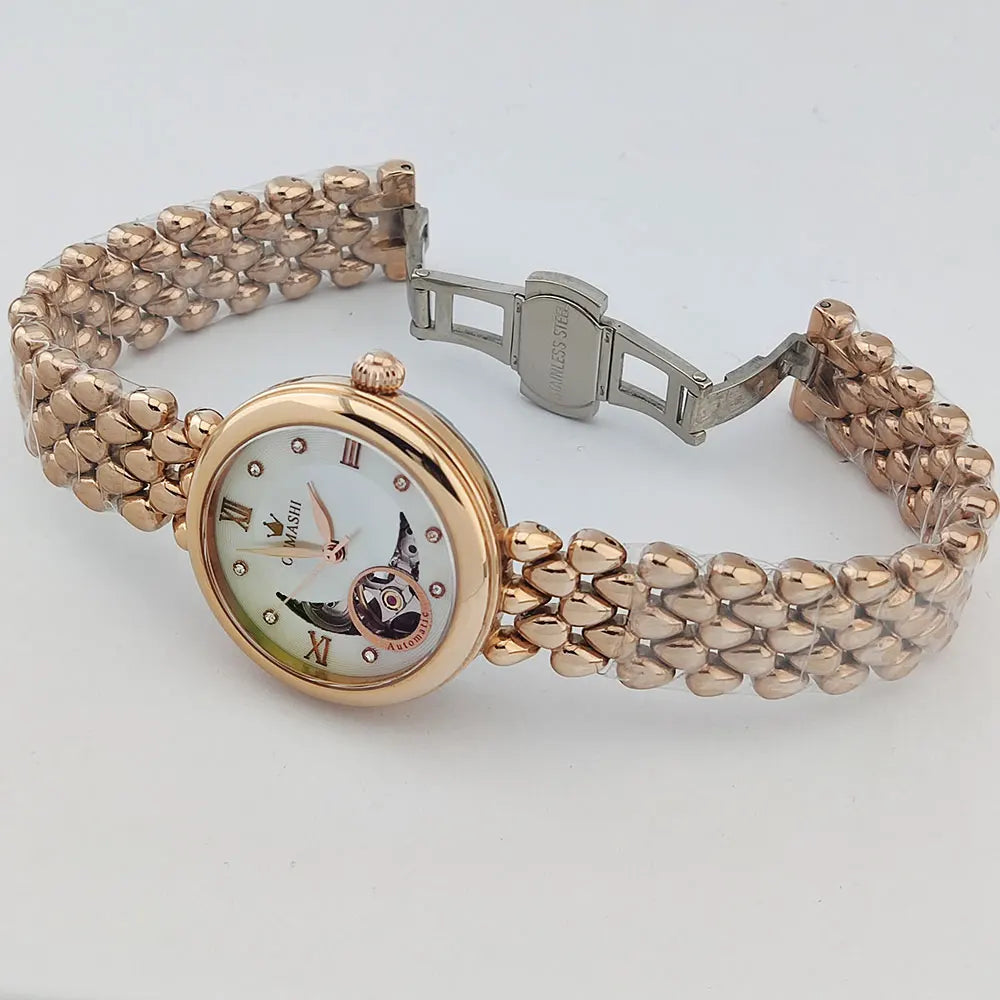 Women's Wristwatch Luxury 82s0 Watch For Women Mechanical watch Ladies Elegant Gift Waterproof 5ATM Clock Reloj 82S0 movement