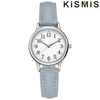 Women's Quartz Watch Simple Dial PU Leather Strap Elegant Timepiece for Daily Casual and Business Wear