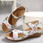 Women's Sandals 2025 Summer Sandals Women Heels Sandals Casual Wedges Footwear Summer Shoes Woman Soft Heeled Shoes