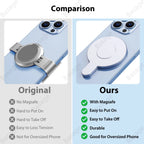 Magnetic Adapter Mobile Phone Holder Handheld Stabilizer Quick Release Accessories for DJI Osmo OM6 OM5 OM4 Gimbal for Magsafe