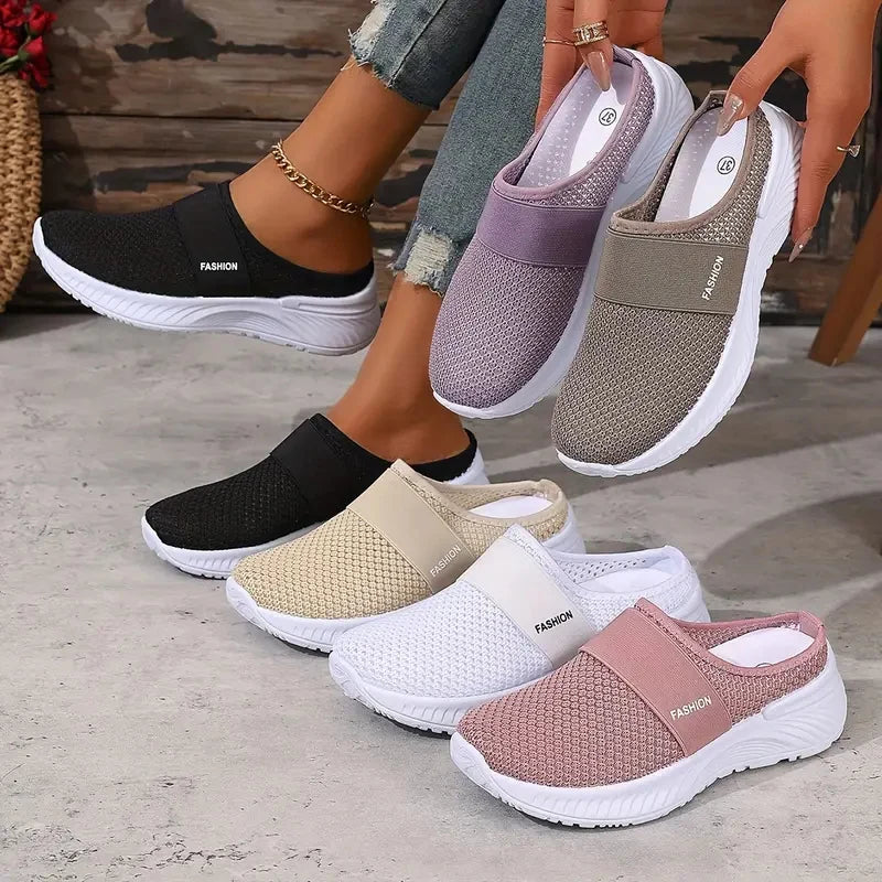 Women Slippers 2025 Nes Premium Slippers Vintage Anti-slip Casual Female Platform Retro Shoes Casual Sandals Women Slides Women
