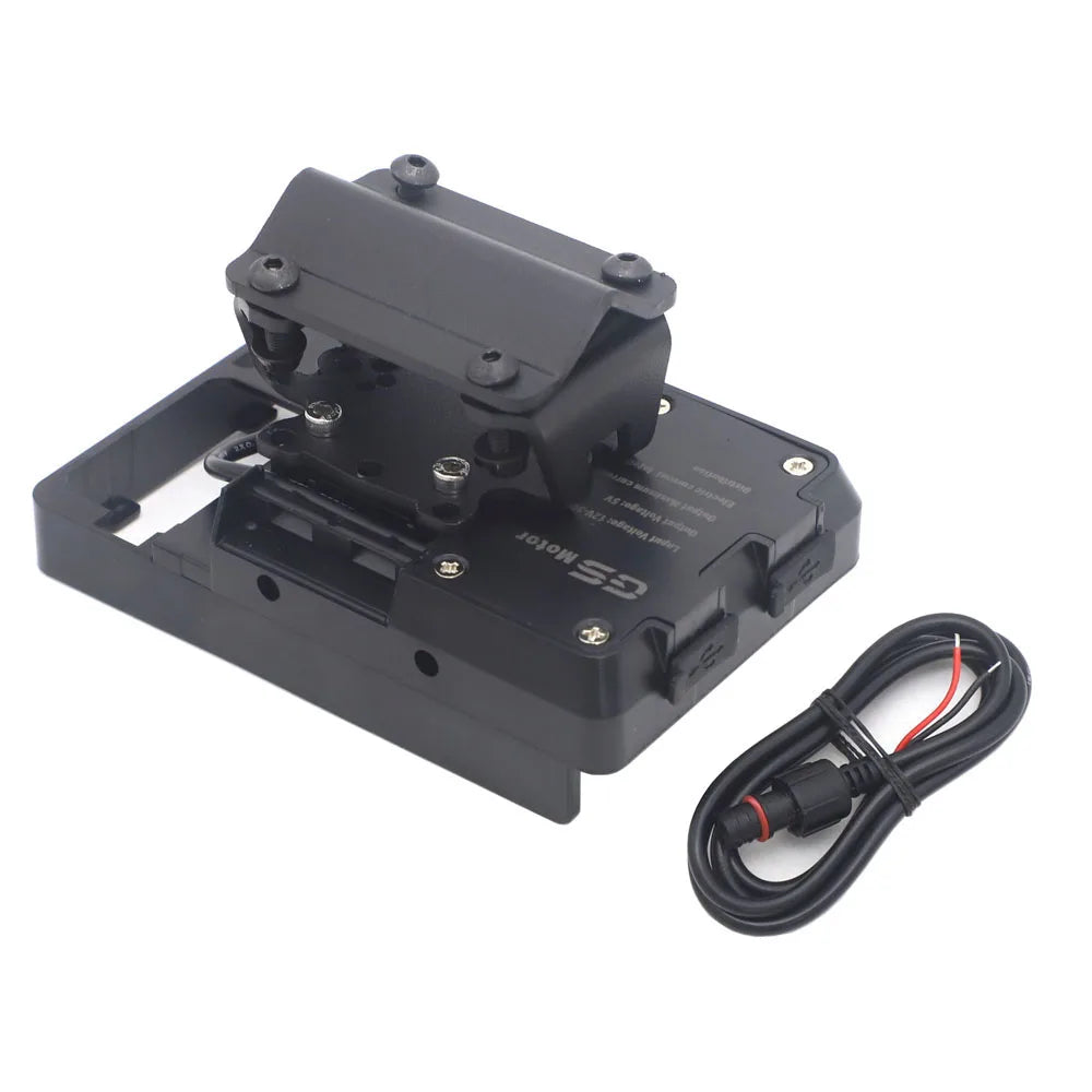 2022 New Motorcycle Accessories Mobile Phone Holder FOR KAWASAKI KLR650 KLR klr 650 Rechargeable mobile phone navigation stand