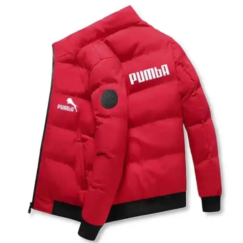 Autumn and Winter  Cotton-padded Coat Korean Thickened Down Cotton-padded Coat Short Style Cotton-padded Jacket Men's Collarless