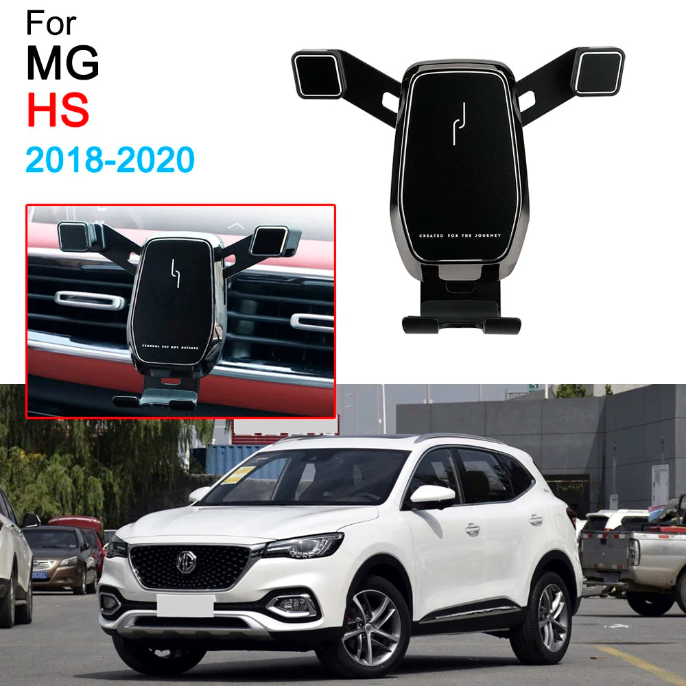 Car Mobile Phone Holder Air Vent Clip Mount Phone Holder for MG HS Accessories 2018 2019 2020 2021