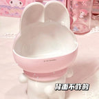 Cute My Melody Cosmetics Storage Can Cute Pink Brush Container Aesthetic Desktop Display for Makeup Lovers