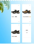 Men's Comfortable Beach Sandals Handmade Genuine Men's Shoes Fashion Men‘s Sneakers Sale Summer Men's Sandals Outdoor Non-slip