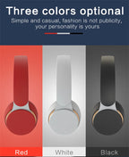 Hifi Wireless Headphones 9D Heavy Bass Surround Stereo Bluetooth Earphones Foldable Adjustable Support TF Card/AUX Play With Mic