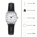 2Pcs Watches Women Couple Watch Quartz Wristwatch Women Pu Lether Watches Ladies Clock Festival Gift relogio feminino