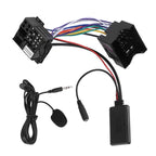 Car Handsfree Calling Radio Music Adapter AUX Cable Suitable for E60 E61 E63 E64 E65 E66 E81 E82 E87 E70 E90 E91 E92 E93