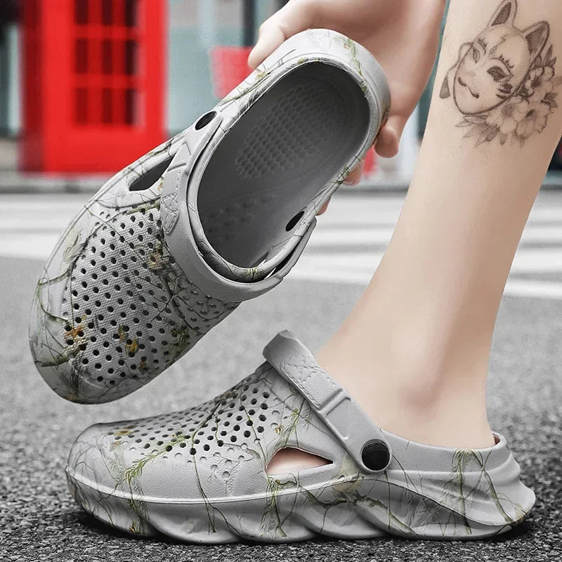 Slippers Mens Summer Shoes Casual Non-slip Wear-resistant Sandal Comfortable High Quality Beach Outdoor Slippers for Men