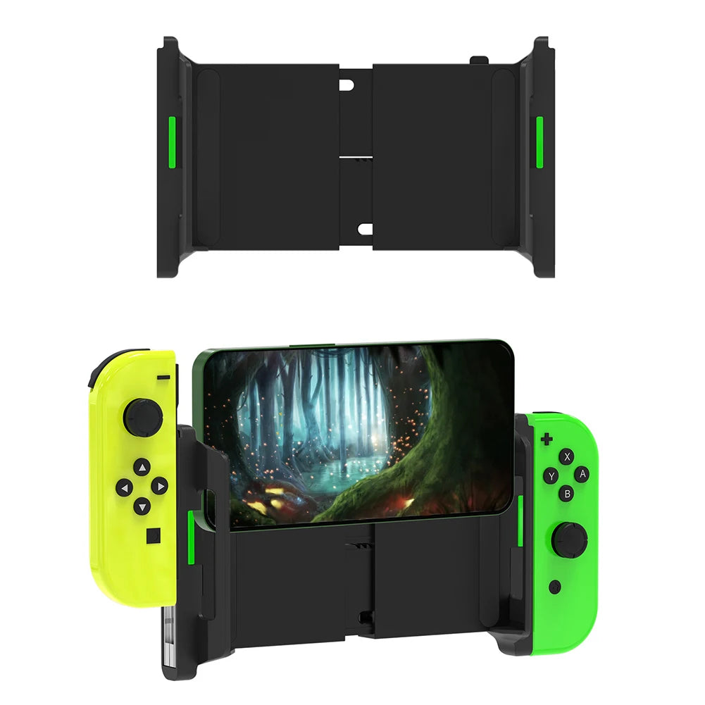 Small Handle Mobile Phone Holder Adjustable Left And Right Handle Holder Accessories Supports Android for Switch/Switch OLED