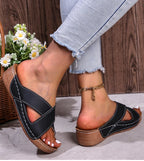 Women's Sandals 2025 Summer Shoes Women Heels Sandals Casual Indoor Outdoor Women Slippers Summer Sandals Heeled Sandalias Mujer