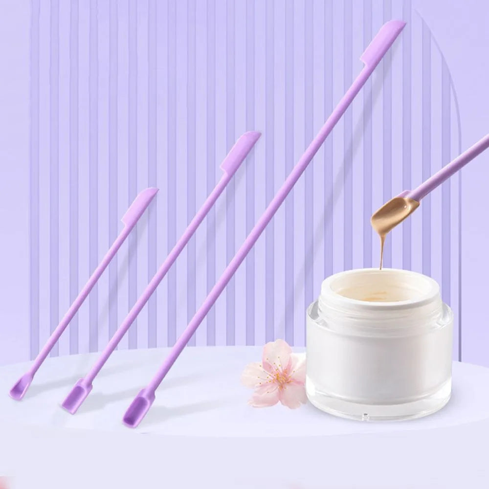 Lotion Cream Cosmetic Kitchen Accessories Beauty Tools Deep Bottle Scraper Silicone Spatula Makeup Brushes Cosmetics Spoon