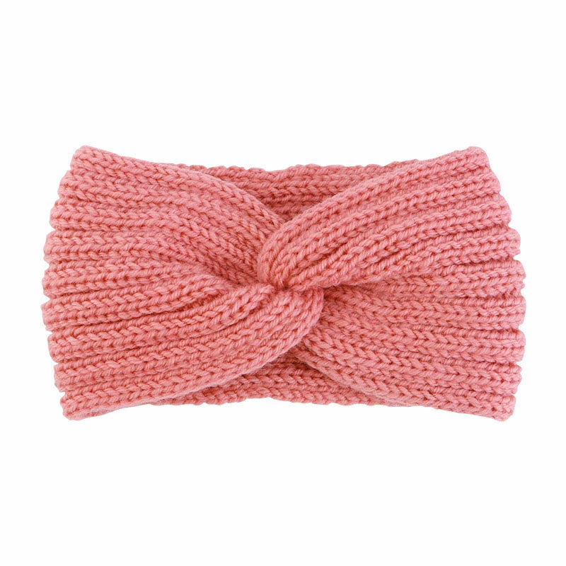 Winter Warm Headband for Women Knot Cross Headbands Wool Knitted Elastic Wide Headband Headwear Girls Hair Band Hair Accessories