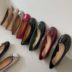 Shallow Female Soft Round Toe Ladies Flats With Shoes Slides Footwear Fashion Butterfly-Knot Women Ballet Flats Dance Shoes