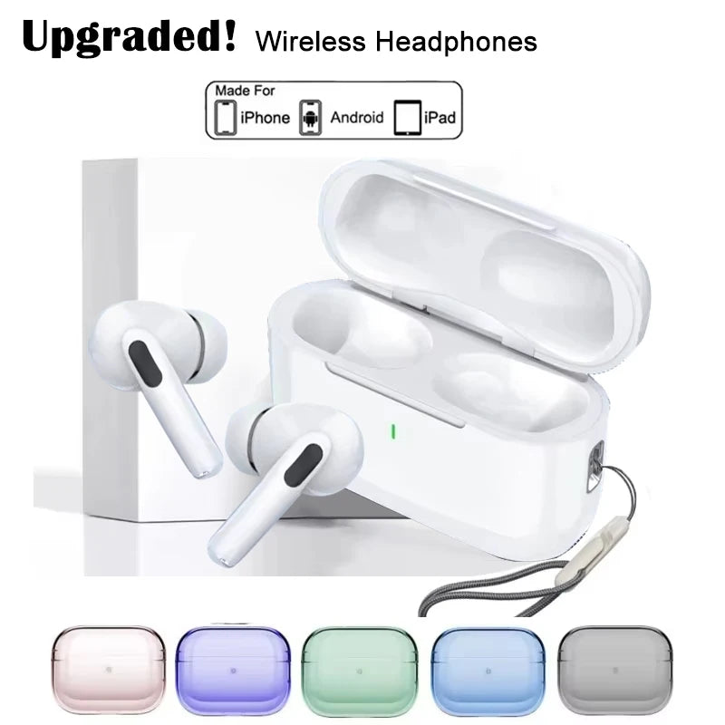 Wireless Bluetooth Earphones Pro 5 TWS Max Sport Earbuds  In Ear Noise Cancelling Headset For iPhone Android Headphone