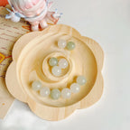 1pc DIY Wooden Beading Design Board Suitable For Jewelry Making Bracelets Necklaces Crafts Tray Practical Display