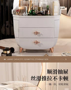 Cosmetic Storage Box Makeup Box Large Capacity Dustproof Desktop Drawer Make Up Drawer Container Jewelry Lipstick Boxs Organizer