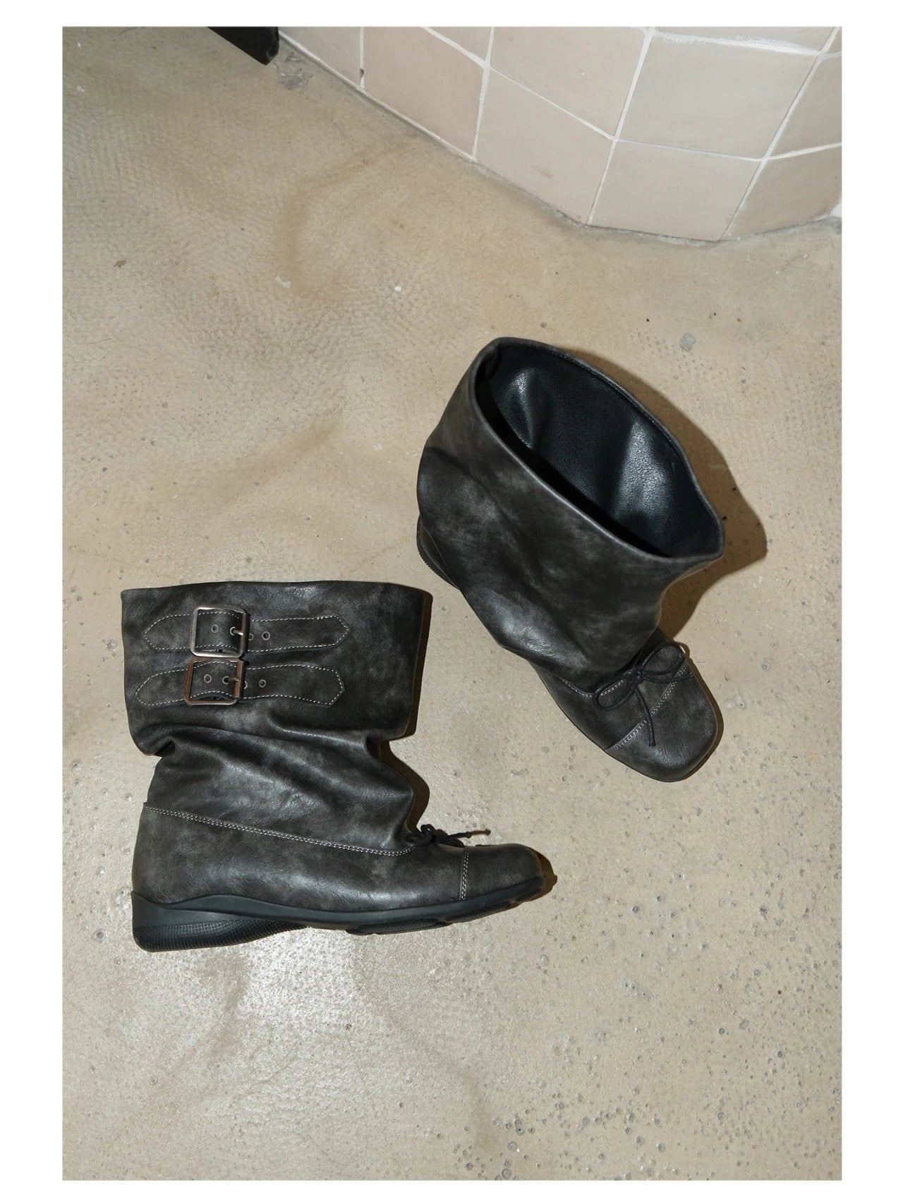 Flats Women Ankle Boots Fashion Designer Punk Boots Winter Woman Chelsea Boots 2025 Trend New Buckle Gladiator Motorcycle Botas