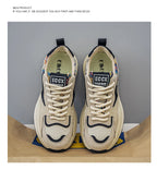 Men's Shoes 2025 Spring New Casual Versatile Comfortable Fashion Trend Niche Non-slip Wear-Resistant Retro Sneakers