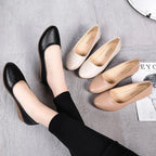 spring autumn Woman Flats High Quality Fashion Women Shoes Round Toe non Slip shoes Rubber Ballet Plus Size Cozy footwear ﻿