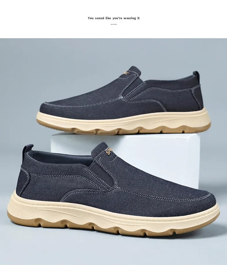 Shoes for men, 2025 autumn new single shoes, British style bean shoes, dad shoes, one foot casual shoes