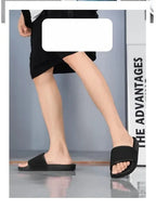 Men's Home Slippers Lightweight Summer New Style Flat and Worn Casual Retro Patterned Anti-slip Quick-drying Sandals