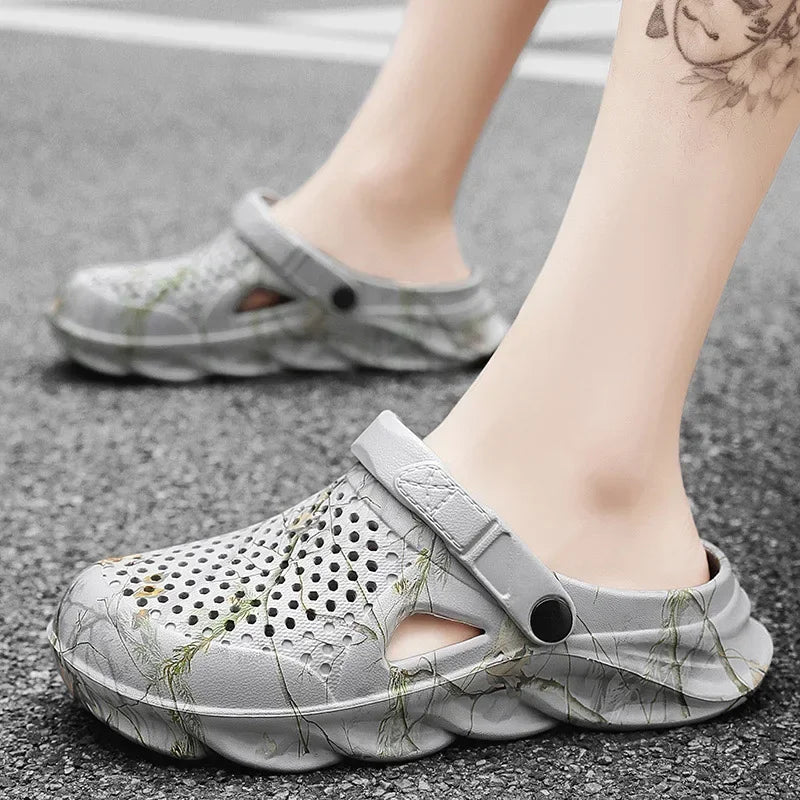 Slippers Mens Summer Shoes Casual Non-slip Wear-resistant Sandal Comfortable High Quality Beach Outdoor Slippers for Men